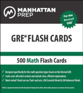 500 GRE Math Flash Cards - eBook
