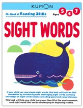 My Book of Reading Skills: Sight  Words, Ages 5-7