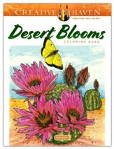 Desert Blooms Coloring Book
