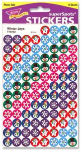 Winter Joys SuperSpots Stickers