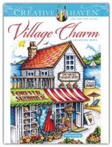 Village Charm Coloring Book