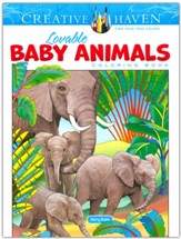 Lovable Baby Animals Coloring Book