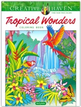 Tropical Wonders Coloring Book