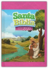 Biblia RVR 2020 para Ninas - Tapa dura/Rosada (Bible for Children - Pink)
