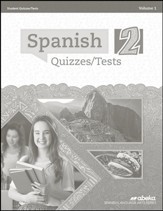 Spanish 2 Quiz and Test Book Volume  1