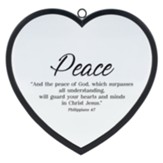 Peace of God, Philippians 4:7, Heart Mirror