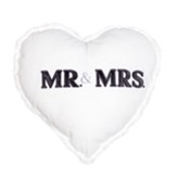 Mr. & Mrs. Heart Pillow
