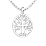 Tree of Life, Pendant, Sterling Silver
