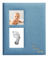 My Baby Book, Solid Blue