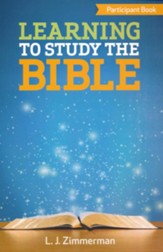 Learning to Study the Bible, Participant Book