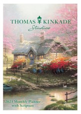 2023 Thomas Kinkade Studios Monthly Pocket Planner with Scripture