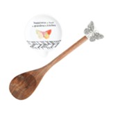 Grandma Bamboo Spoon with Spoon Rest