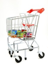 Grocery Cart with Can Set