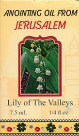 Anointing Oil from Jerusalem: Lily of the Valleys, 0.25 oz.