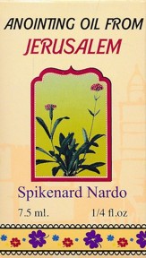 Anointing Oil from Jerusalem: Spikenard Nard, 0.25 oz.