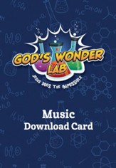 God's Wonder Lab: Music Download Card