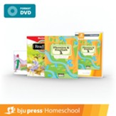 BJU Press Phonics, English, Handwriting, Grade 1 DVD Kit - Homeschool Curriculum DVD Video Course