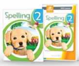BJU Press Spelling, Grade 2 DVD Kit  - Homeschool Curriculum DVD Video Course