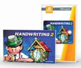 BJU Press Handwriting, Grade 2 DVD Kit - Homeschool Curriculum DVD Video Course