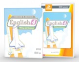 BJU Press English Grade 4 DVD Kit - Homeschool Curriculum DVD Video Course
