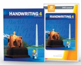 BJU Press Handwriting, Grade 4 DVD Kit - Homeschool Curriculum DVD Video Course