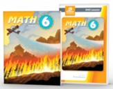 BJU Press Math, Grade 6 DVD Kit -  Homeschool Curriculum DVD video Course