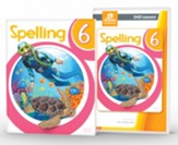 BJU Press Spelling, Grade 6 DVD Kit  - Homeschool Curriculum DVD Video Course