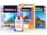BJU Press French 2 DVD Kit -  Homeschool Curriculum DVD Video Course