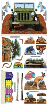 Kookaburra Coast: Theme Cutouts