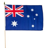 Kookaburra Coast: Australian Waving Flags (pkg. of 10)