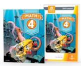 BJU Press Math, Grade 4 DVD Kit - Homeschool Curriculum DVD Video Course