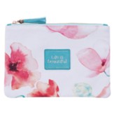Life Is Beautiful Canvas Pouch