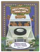 Proclamation Safari: Preschool Activity Pages