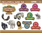 Proclamation Safari: Theme Stickers (10 Sheets)