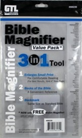 Bible Magnifier, 3 in 1 Tool