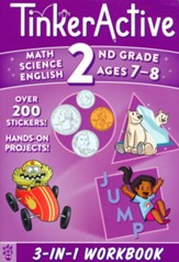 TinkerActive 2nd Grade 3-in-1 Workbook