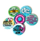 Make Waves: Buttons, set of 72