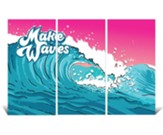 Make Waves: Mural, set of 3