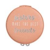 Sisters Make the Best Friends, Zippered Jewelry Case