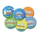 MEGA Sports Camp Blaze a Trail: Theme Keeper Buttons (pkg. of 60)