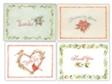 Christmas Thank You Notes, Set of 12