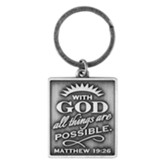 With God all Things are Possible, Keyring