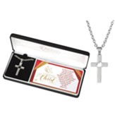 Confirmed in Christ, Cross with Dove Cutout, Necklace
