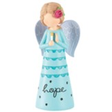 Hope, Candle, Angel Figurine