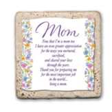 Now That I'm A Mom Now, Too Sentiment Tile