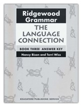 Ridgewood Grammar Book 3, Teacher's  Guide (Homeschool  Edition)