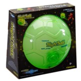 NightBall Soccer Ball, Green