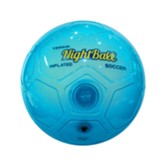 NightBall Soccer Ball, Blue