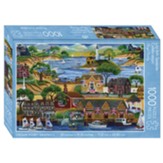 July 4th Seaside Celebration Puzzle, 1000 pieces