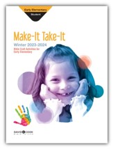 Bible-in-Life: Early Elementary Make It Take It Craft Book, Winter 2023-24